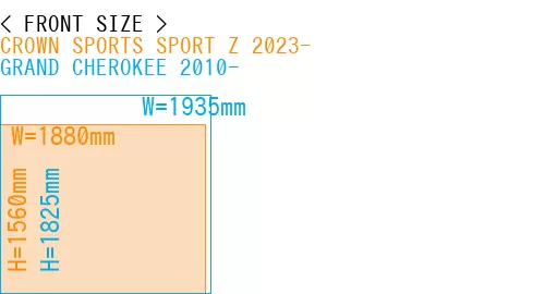 #CROWN SPORTS SPORT Z 2023- + GRAND CHEROKEE 2010-
